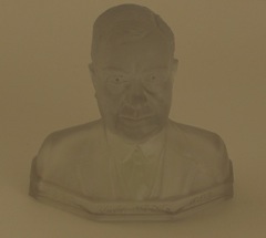 Mike Owens Bust, Crystal Satin finish, 1923
